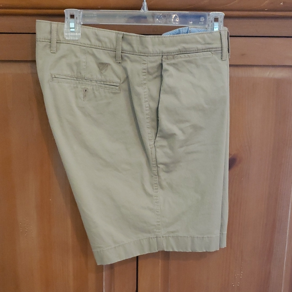 Daniel Cremieux Khaki Flat Front Shorts